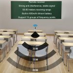 One For Two Outdoor Wireless Mikrofon Audio Headset Verstärker Lautsprecher, U12F – Bild 5