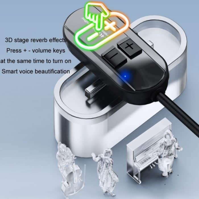 Drahtloser, am Kopf montierter Kondensatormikrofon-Anti-Heul-Lautsprecher, G103 3.5mm, G103 6.35mm 1 for 1, G103 6.35mm 1 for 2 – Bild 3