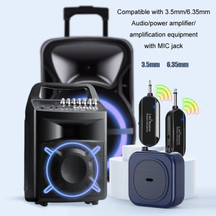 Drahtloser, am Kopf montierter Kondensatormikrofon-Anti-Heul-Lautsprecher, G103 3.5mm, G103 6.35mm 1 for 1, G103 6.35mm 1 for 2 – Bild 5