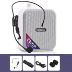 Rolton K600 7,4 V Bluetooth-Audio-Lautsprecher Megaphon Sprachverstärker ohne Sender, Without Transmitter