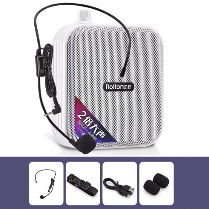 Rolton K600 7,4 V Bluetooth-Audio-Lautsprecher Megaphon Sprachverstärker ohne Sender, Without Transmitter – Bild 1