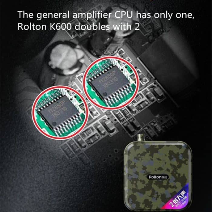 Rolton K600 7,4 V Bluetooth-Audio-Lautsprecher Megaphon Sprachverstärker ohne Sender, Without Transmitter – Bild 5