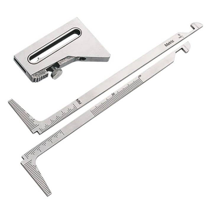 Falsches Seitenlineal für Schweißnaht-Schweißlehre – Bild 1