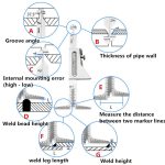 Falsches Seitenlineal für Schweißnaht-Schweißlehre – Bild 6