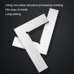 100 x 70 cm Messerwinkellineal 90 Grad hochpräzises rechtwinkliges Lineal aus Karbonstahl – Bild 5