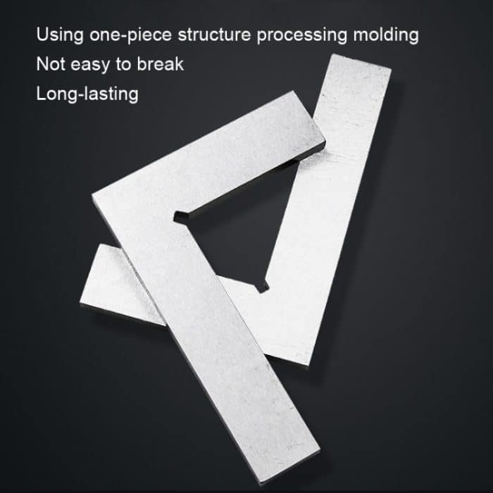 100 x 70 cm Messerwinkellineal 90 Grad hochpräzises rechtwinkliges Lineal aus Karbonstahl – Bild 5