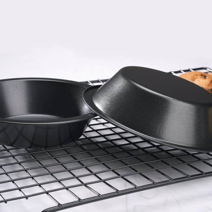 BM1046 4,3 Zoll Hamburger Brotform Küche kleine runde Kuchenform – Bild 5