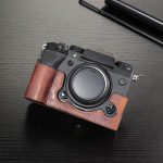 Für FUJIFILM X-T5 Kamera Rindsleder Tasche Anti-scratch Schutzhülle Basis Abdeckung