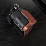 Für FUJIFILM X-T5 Kamera Rindsleder Tasche Anti-scratch Schutzhülle Basis Abdeckung – Bild 5