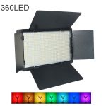 40W 3200K-5600K LED-Flachbildschirmleuchten Live-Übertragungsfülllicht, EU-Stecker, E600 RGB Color, E800 RGB Color, E600 3-color Temperature, E800 3-color Temperature