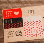 10 Blatt Liebeskuchen-Aufkleber, Backaufkleber, Leder-Papier-Versiegelungsaufkleber – Bild 3