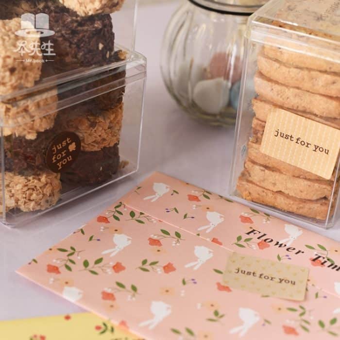 10 Blatt Liebeskuchen-Aufkleber, Backaufkleber, Leder-Papier-Versiegelungsaufkleber – Bild 5