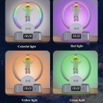 Y-558 Magnetschwebe-Astronaut TWS Bluetooth-Lautsprecher mit RGB-Licht, Stil:, Golden Basic, Silver Basic, Golden Clock Model, Silver Clock Model, Golden Wireless Charging, Silver Wireless Charging – Bild 5