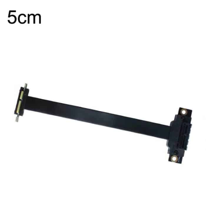 TBD0603320101.jpg PCI-E 3.0 1X 90 Grad Grafikkarten-/Wireless-Netzwerkkarten-Verlängerungskabel, Kabellänge:, 5cm, 10cm, 15cm, 20cm, 25cm, 30cm, 40cm, 50cm – Bild 1