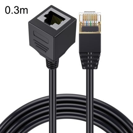 Cat 8 10G Übertragung RJ45 Stecker auf Buchse Computer Netzwerkkabel Verlängerungskabel