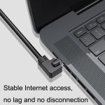 Cat 8 10G Übertragung RJ45 Stecker auf Buchse Computer Netzwerkkabel Verlängerungskabel, Straight Head 0.3m, Straight Head 0.6m, Straight Head 1m, Straight Head 1.5m, Up Bend 0.5m, Down Bend 0.5m, Left Bend 0.5m, Right Bend 0.5m – Bild 6