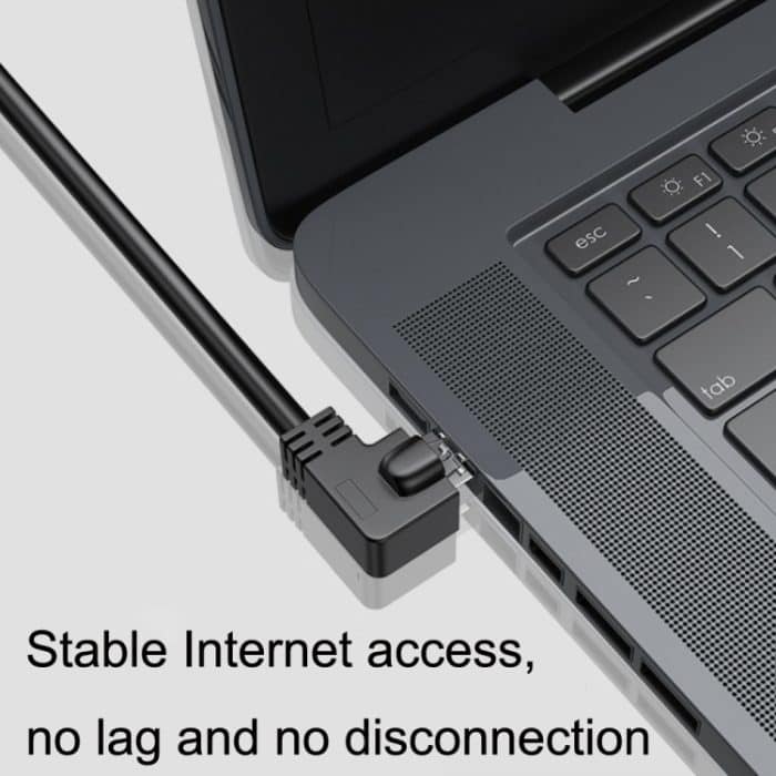 Cat 8 10G Übertragung RJ45 Stecker auf Buchse Computer Netzwerkkabel Verlängerungskabel, Straight Head 0.3m, Straight Head 0.6m, Straight Head 1m, Straight Head 1.5m, Up Bend 0.5m, Down Bend 0.5m, Left Bend 0.5m, Right Bend 0.5m – Bild 6