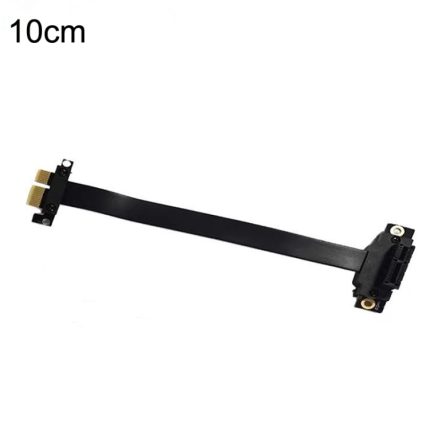 PCI-E 3.0 1X 180-Grad-Grafikkarte Wireless-Netzwerkkarten-Adapterblock-Verlängerungskabel, Länge:, 10cm, 15cm, 20cm, 25cm, 30cm, 40cm, 50cm
