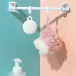 4 Stück drehbarer Kreis-Dreieck-Ring, Teleskopstange, Haken, Requisiten, feste Halterung, White Adhesive Model, Transparent Adhesive Model – Bild 5