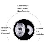 5 taschen Ohren Einweg Wasserdichte Ohrenschützer Haar Färben Baden Schönheit Wasserdichte Ohrenschützer, Earmuffs – Bild 2