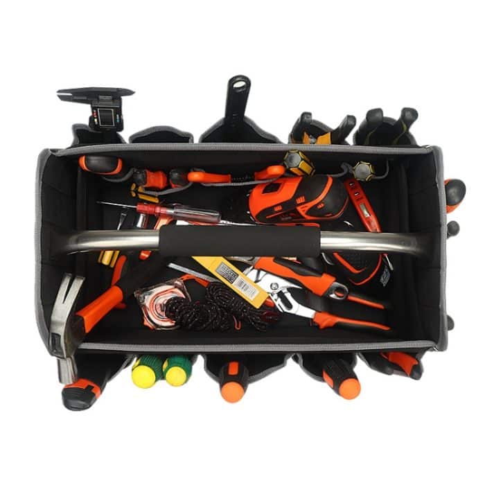 WESSLECO verdicktes Oxford-Tuch, tragbares multifunktionales Reparaturwerkzeug-Set – Bild 4