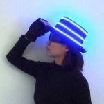 00068 LED Bar Luminous Jazz Hat Stage Magic Show Requisiten, Red, White, Blue, Green, Pink, Red Flashing, White Flashing, Blue Flashing, Green Flashing, Pink Flashing – Bild 6