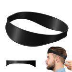 Salon Hals Haar Linie Guide Barber Trim Lineal Haar DIY Werkzeug Haar Trimmen Vorlage Werkzeuge, Non-adjustable (Black), Non-adjustable (Grey), Non-adjustable (Blue), Non-adjustable (Red)
