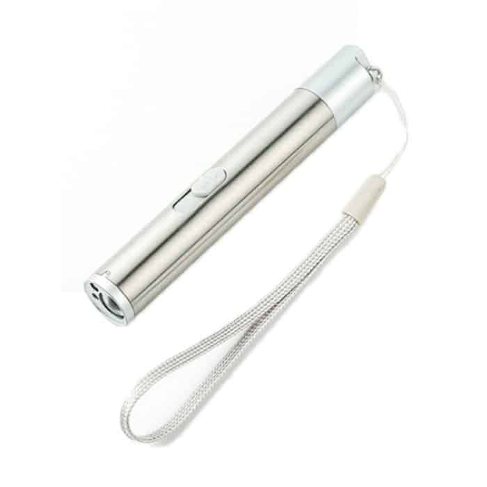 3 in 1 wiederaufladbare USB-Taschenlampe, Infrarot-Laserstift, Währungsdetektorlampe – Bild 2