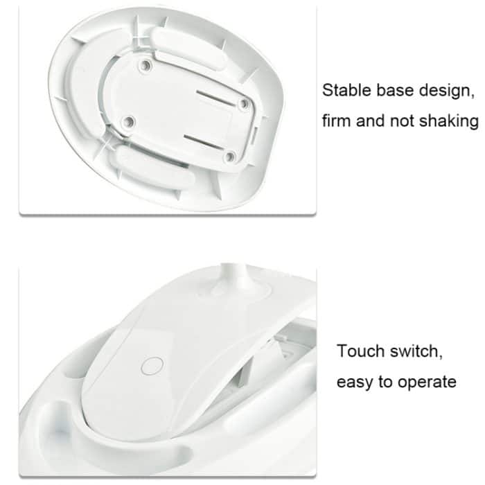 TS-9006 2.25X / 5X USB wiederaufladbare Zwei-Gang-Helligkeits-LED-Licht-Schreibtischlupe – Bild 5