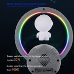 Y-598 Hängender Astronauten-Bluetooth-Lautsprecher RGB-Licht-Subwoofer-Ornament, Spezifikation:, 598A Golden, 598A Silver, 598B Golden, 598B Silver, 598A Golden+Gift Bag, 598A Silver+Gift Bag, 598B Golden+Gift Bag, 598B Silver+Gift Bag – Bild 5