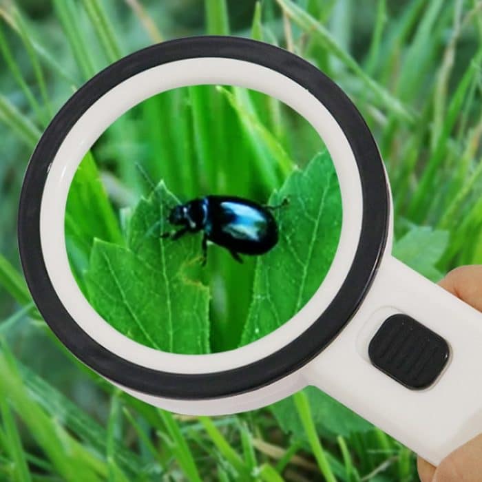 JHS407 30X Hand-HD-Lupe mit LED-Licht, 80mm 30X – Bild 7