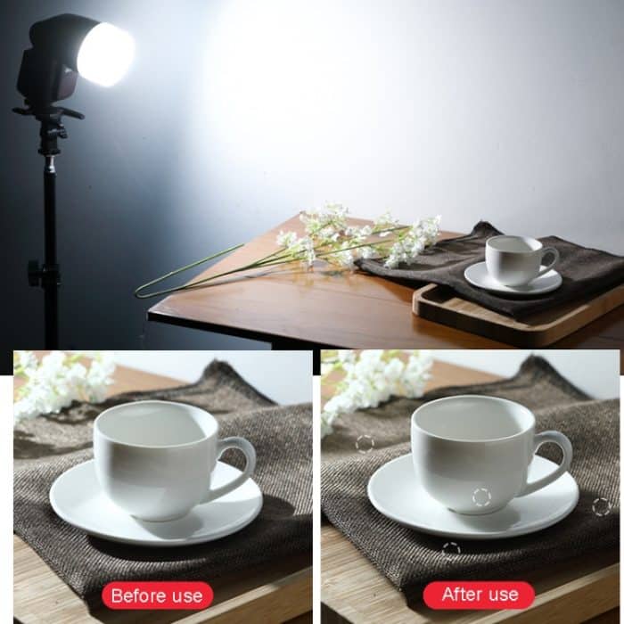 Runder Lichtkopf Universal SLR Kamera Top Blitzschuh Licht Seifenkiste, für Godox V1/AD100Pro/AD200/AD200Pro, For Godox V1/AD100Pro/AD200/AD200Pro(White), For Godox V1/AD100Pro/AD200/AD200Pro(Yellow), For Godox V1/AD100Pro/AD200/AD200Pro(Blue) – Bild 7