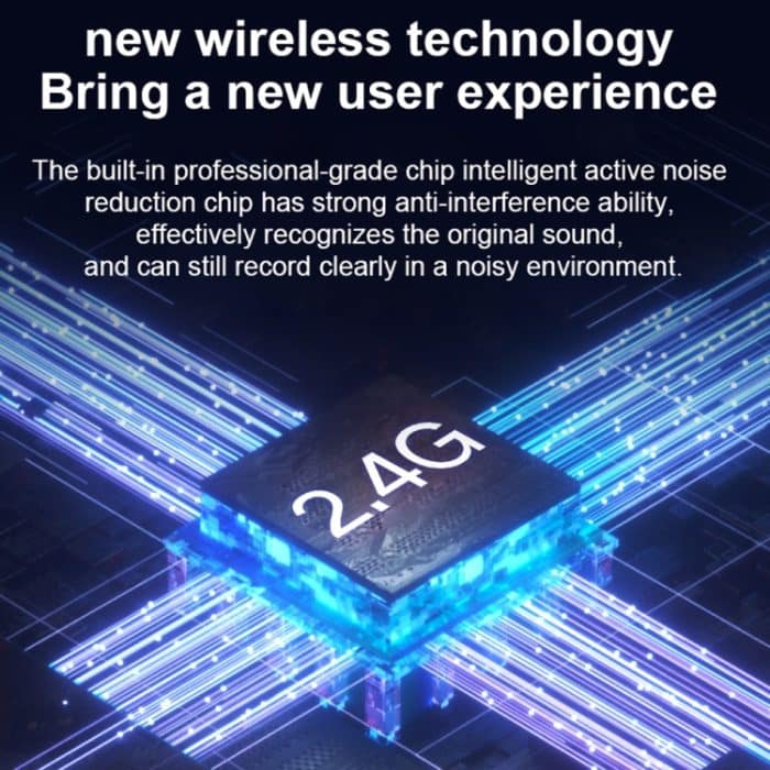 Kabelloses Lavalier-Mikrofon mit Ladebox, Rauschunterdrückung, Videoaufzeichnungsmikrofon, Spezifikationen:, K63 One To Two  Type-C Interface, K63 One To Two  8 Pin Interface, K61 One To  One Type-C Interface, K61 One To  One 8 Pin Interface – Bild 5