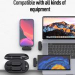 Kabelloses Lavalier-Mikrofon mit Ladebox, Rauschunterdrückung, Videoaufzeichnungsmikrofon, Spezifikationen:, K63 One To Two  Type-C Interface, K63 One To Two  8 Pin Interface, K61 One To  One Type-C Interface, K61 One To  One 8 Pin Interface – Bild 6