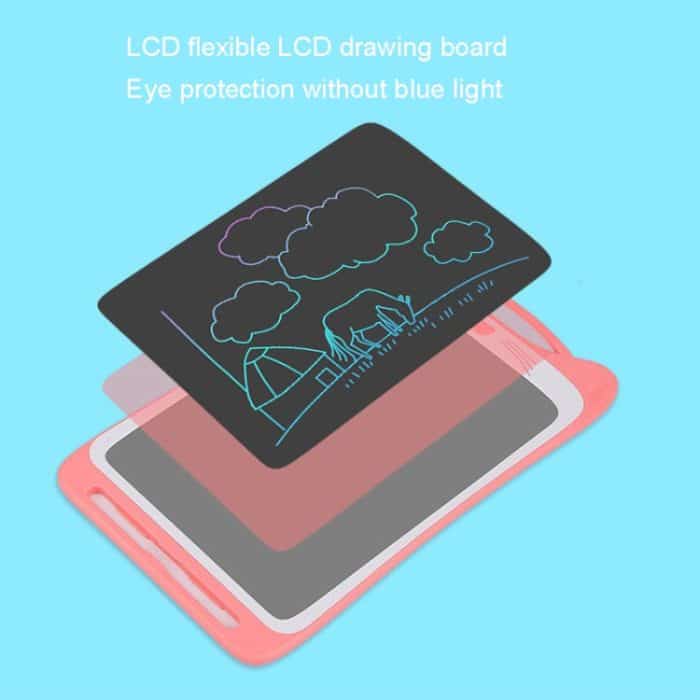 12 Zoll LCD Transparentes Kopier-Handschriftbrett Buntes Zeichenbrett für Kinder, Transparent Copying (Light Blue), Transparent Copying (Light Pink) – Bild 5