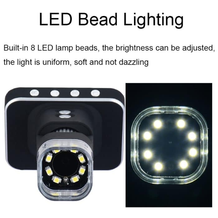 DM1 3,5-Zoll-Bildschirm Smart Wireless 500X HD Digitalmikroskop Tragbares tragbares Kindermikroskop, with Stand, without Stand – Bild 7