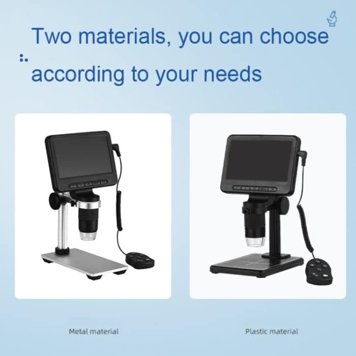 500X/1000X 5-Zoll-Bildschirm WIFI HD 2 Millionen Pixel Wartung Elektronenmikroskop, MS2 with Z06, MS2 with Z11 – Bild 3