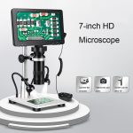 1200X 7-Zoll-HD-Display Multifunktionales Wartungsinspektions-Digitalmikroskop, 1200X 7-Inch – Bild 4