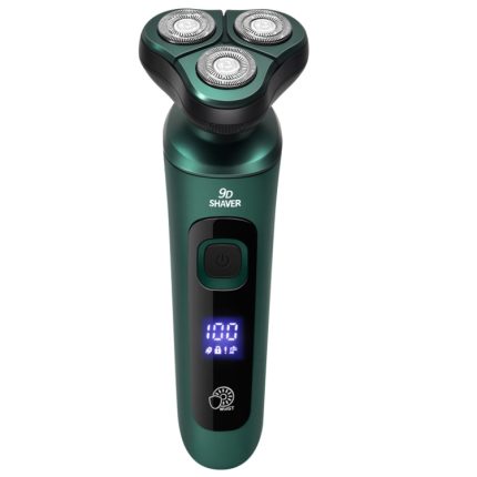 Intelligenter elektrischer Rasierer, LCD-Digitalanzeige, dreiköpfiger, über USB wiederaufladbarer schwimmender Rasierer, Standard Version, 3 In 1, 4 In 1