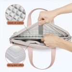 Für MacBook 13,3-14 Zoll MAHOO 10188 Ultradünne Handcomputertasche Messenger Laptoptasche, Khaki, Dark Blue, Gray, Gray+Gray PU Power Bag, Dark Blue+Black PU Power Bag, Khaki+Gray PU Power Bag, Gray+Gray Mouse Pad, Dark Blue+Black Mouse Pad... – Bild 4