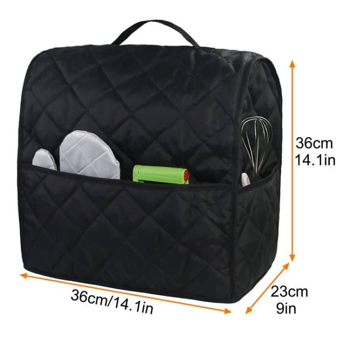 Für KitchenAid 4.5QT Mixer Maschine Staubschutz wasserdichte Aufbewahrungstasche, Storage Bag (Black), Storage Bag (Purple), Storage Bag (Coffee), Storage Bag (Grey), Storage Bag (Wine Red) – Bild 3