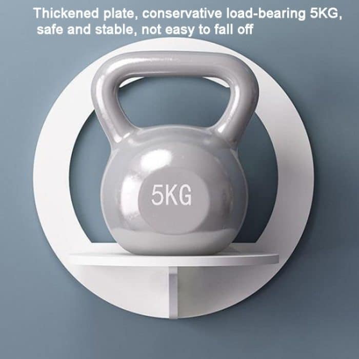 Wandregal zum Aufhängen, Blumentopf, multifunktionale Aufbewahrungsbox, Raumdekoration, Square, Hexagonal, Round – Bild 4