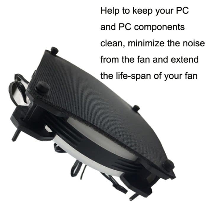 Gehäuselüfter PVC-Staubfilter Staubfilter, 20pcs 4cm, 20pcs 5cm, 20pcs 6cm, 20pcs 7cm, 20pcs 8cm, 20pcs 9cm, 20pcs 12cm, 20pcs 14cm – Bild 5