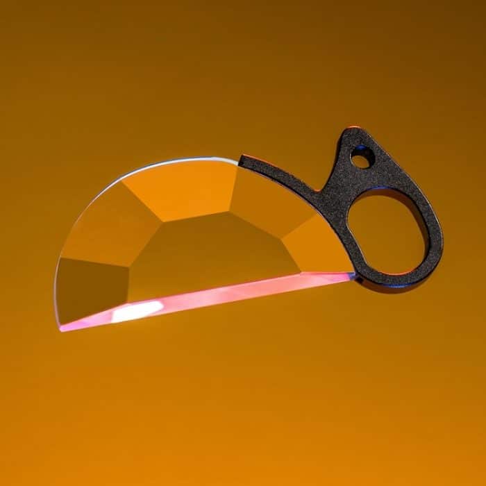 Handheld-Halbkreis-Kaleidoskop-Filter, Fotokamera-Zubehör, Handheld Semicircle 79mm – Bild 2