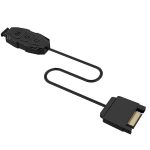 2 Stück 5 V ARGB 3-poliger Lichtmodus Lüftergeschwindigkeitseinstellung Farbregler SATA-Netzteil – Bild 2