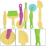 Plastilin-Tonform, pädagogisches DIY-Spielzeug, 6pcs/set – Bild 4