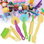Plastilin-Tonform, pädagogisches DIY-Spielzeug, 6pcs/set – Bild 5