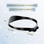 GO042 Verstellbares Haarschnitt-Trimmer-Lineal, Hals-Haarschneider-Gurt, Rasier-Styling-Vorlage, Adjustable (Red), Adjustable (Black), Adjustable (Blue) – Bild 2