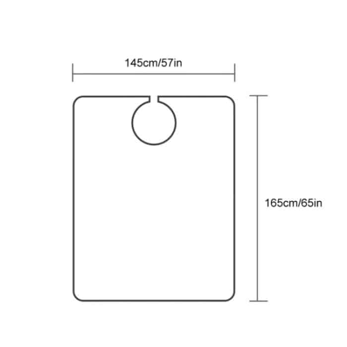 Barber Pro Scissor Beard Print Barber Post Barber Haircut Cape Wrap, Army Green Haircut Cape Wrap, Black Haircut Cape Wrap, Red Haircut Cape Wrap, Purple Haircut Cape Wrap – Bild 3