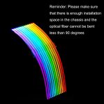 5V ARGB Neon-Farblinie, 24pin Motherboard Power Supply Light Wire Black, Double 8pin Graphics Card Power Supply Wire Black, 24pin Motherboard Power Supply Light Wire White, Double 8pin Graphics Card Power Supply Wire White – Bild 7